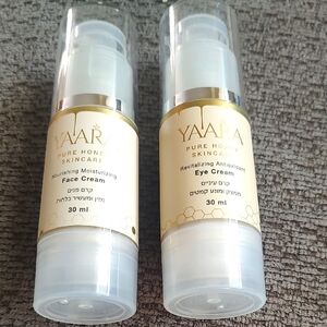 Pure Honey Skincare Face and Eye Cream Set - New. From Israel.